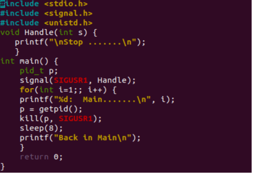 Posix Signals in C – Linux Consultant