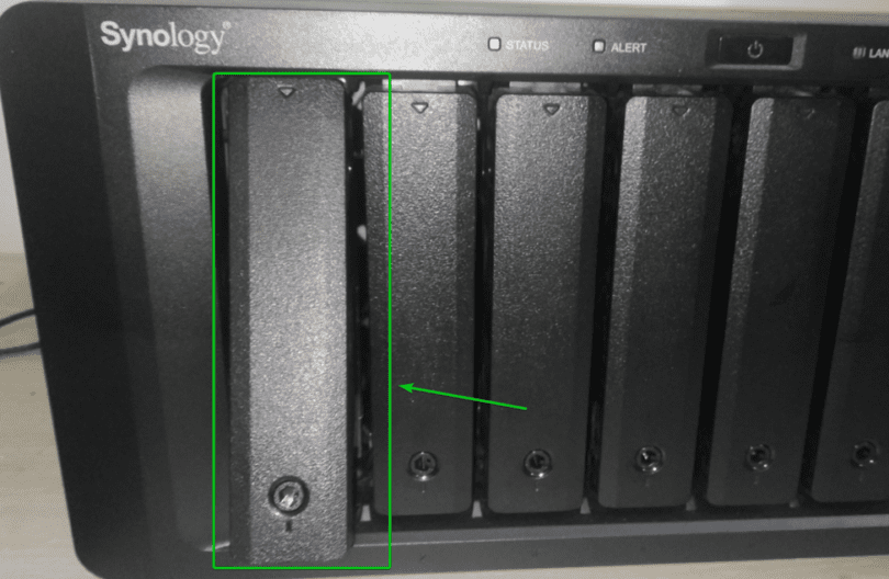 synology drive tray key