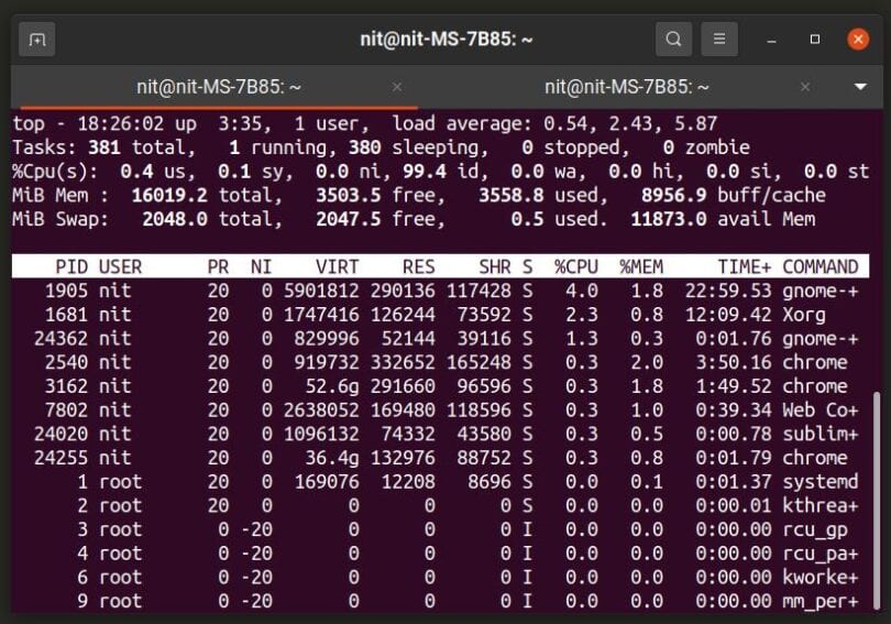 Linux топ. Команда Top Linux. Диспетчер задач линукс. Ubuntu task Manager.