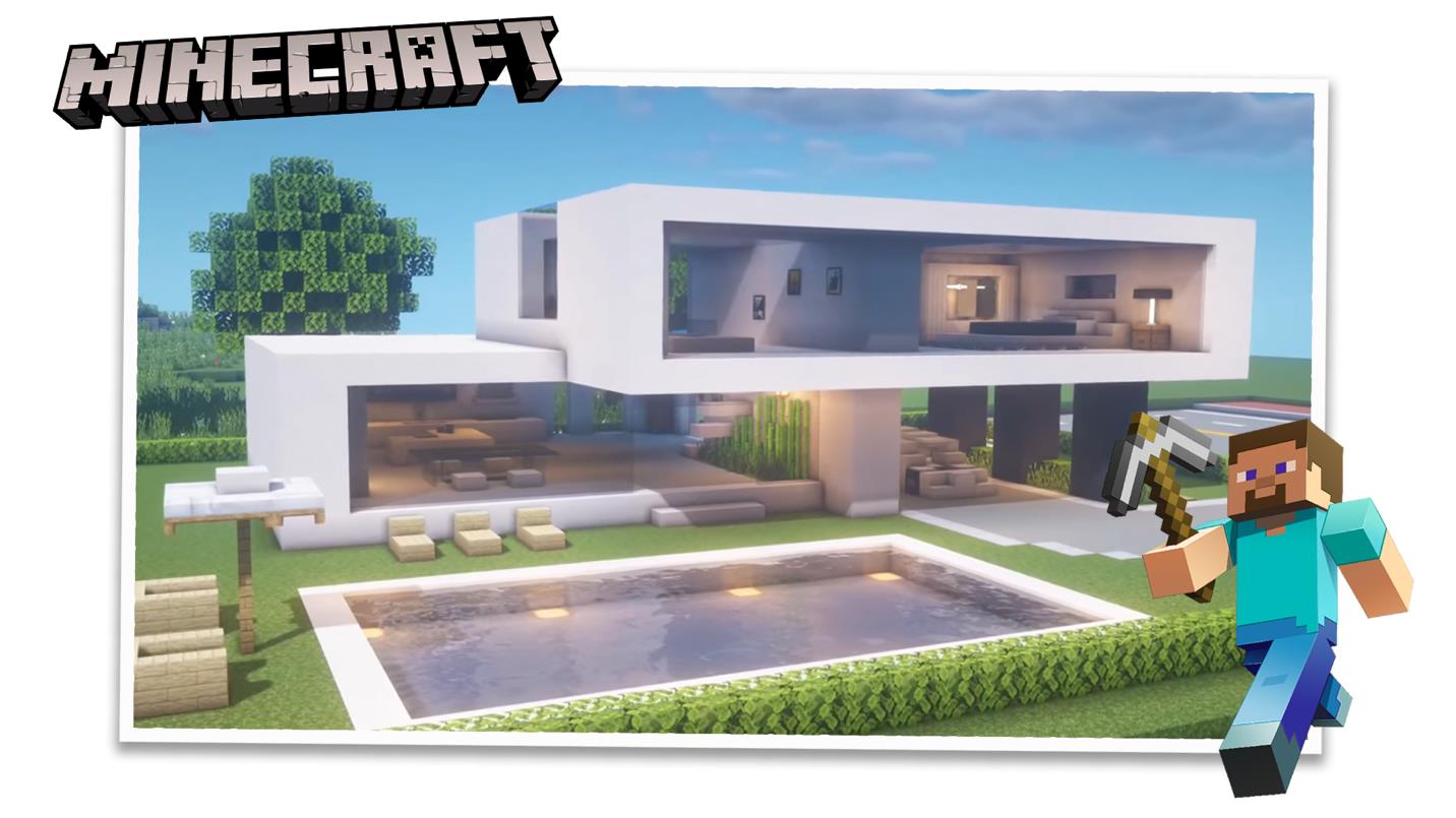 Minecraft Simple Modern House
