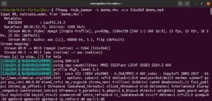 ffmpeg command line convert to mp4