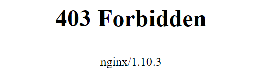 How To Fix NGINX 403 Forbidden