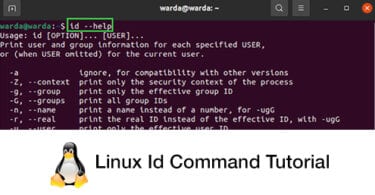 Linux Id Command Tutorial