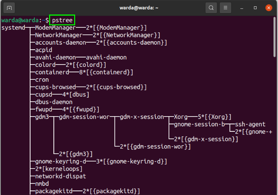 Linux Pstree Command Tutorial DevsDay ru