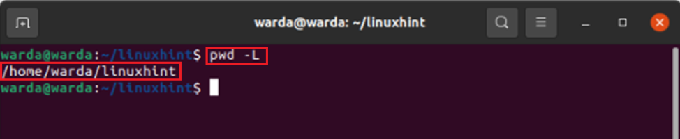 Linux pwd Command