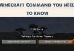 Minecraft Command you need to know