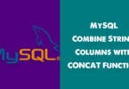 MySQL Combine String Columns with CONCAT Function