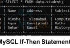 MySQL If-Then Statements