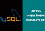 MySQL Insert Ignore Duplicate Key