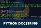 Python docstring