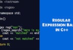 Regular Expression Basics in C++