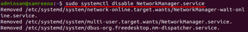 Ubuntu Enable and Disable the Network Interface – Linux Hint
