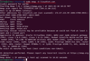 Как установить nmap на ubuntu