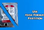 Use fdisk Format Partition