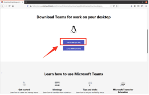 microsoft teams download for ubuntu 20.04