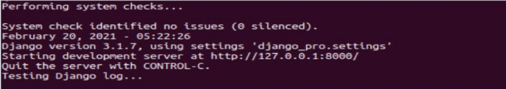How To Use Django Logging?