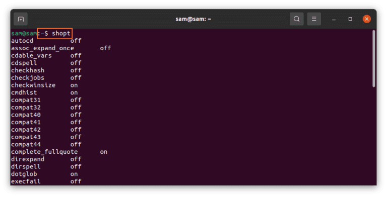 How to Customize a Bash Shell with the shopt Command