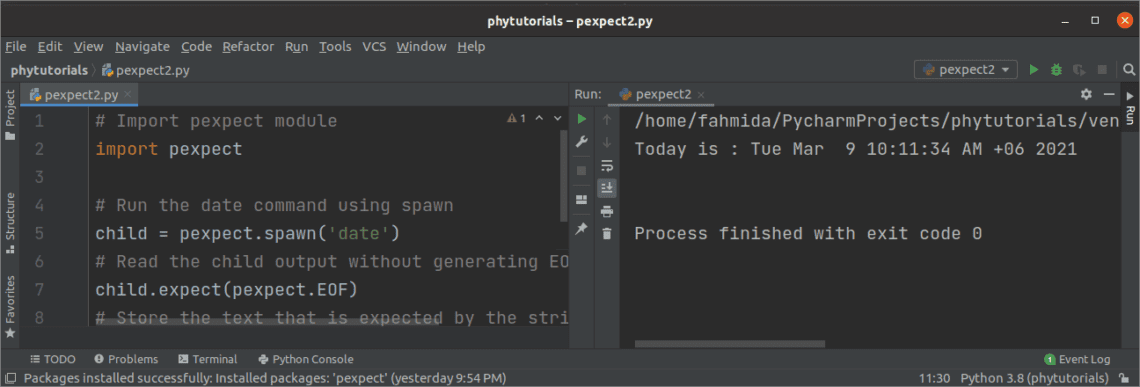 How to Use pexpect in Python