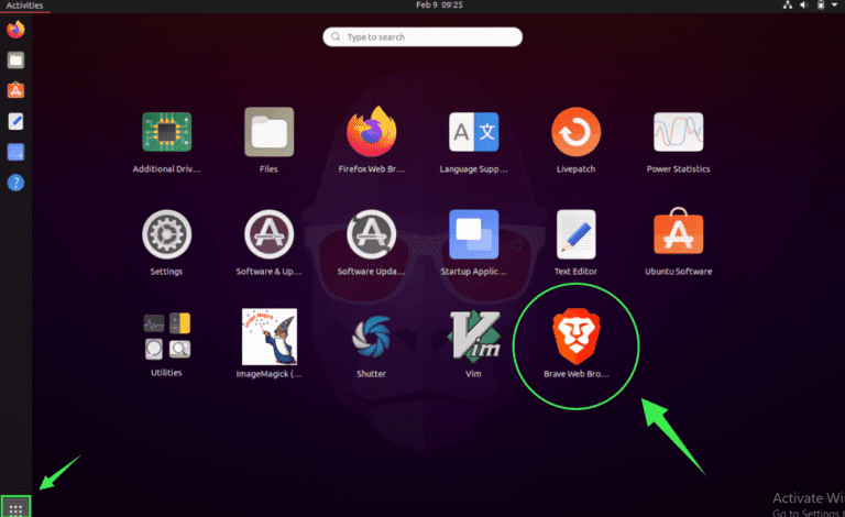 ubuntu install brave web browser
