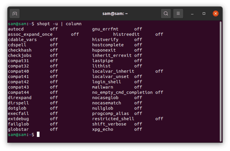 How to Customize a Bash Shell with the shopt Command