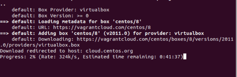 vagrant box ubuntu
