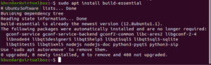 Невозможно найти пакет build essential ubuntu