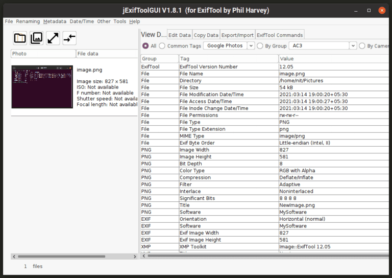 create metadata entry exiftool command line create metadata entry exiftool command line