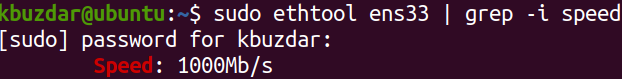 how-do-i-check-my-nic-card-speed-linux