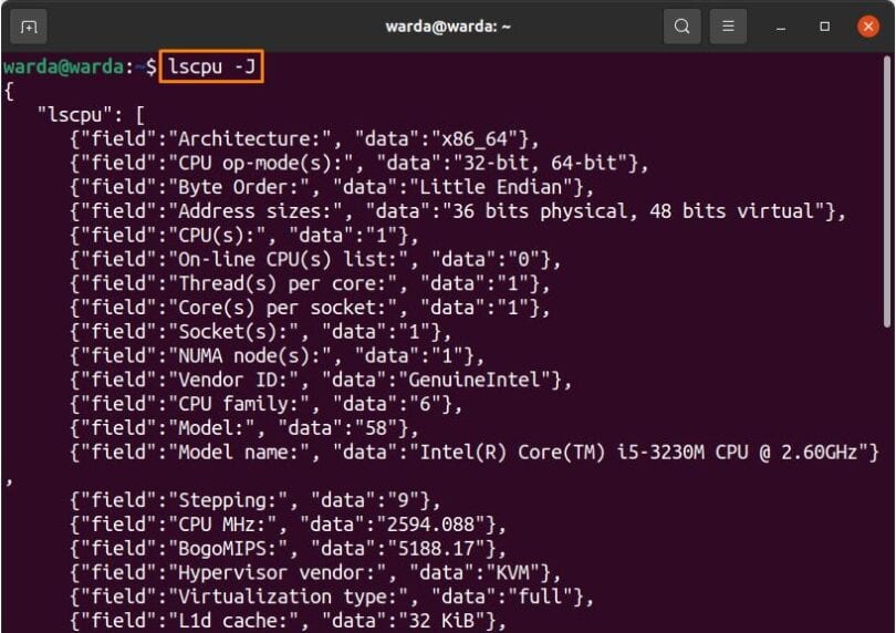 How to Use Linux lscpu Command Tutorial