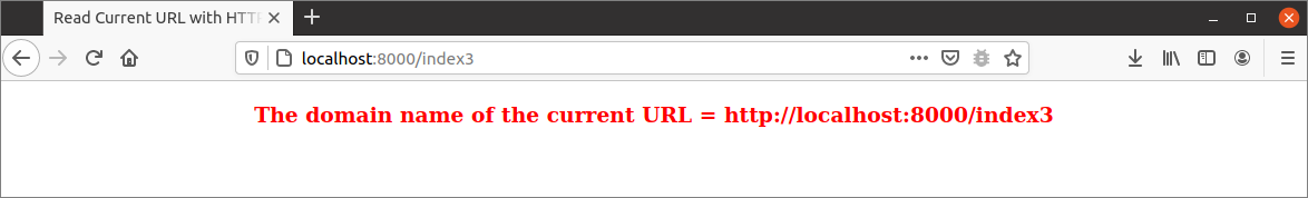 Js current URL. Current url