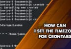 How can I set the timezone for Crontabs