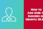 How to Add User to Sudoers on Ubuntu 20.04?