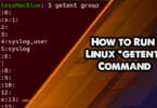 How to Run Linux “getent” Command