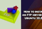 How to install an FTP server on Ubuntu 20.04