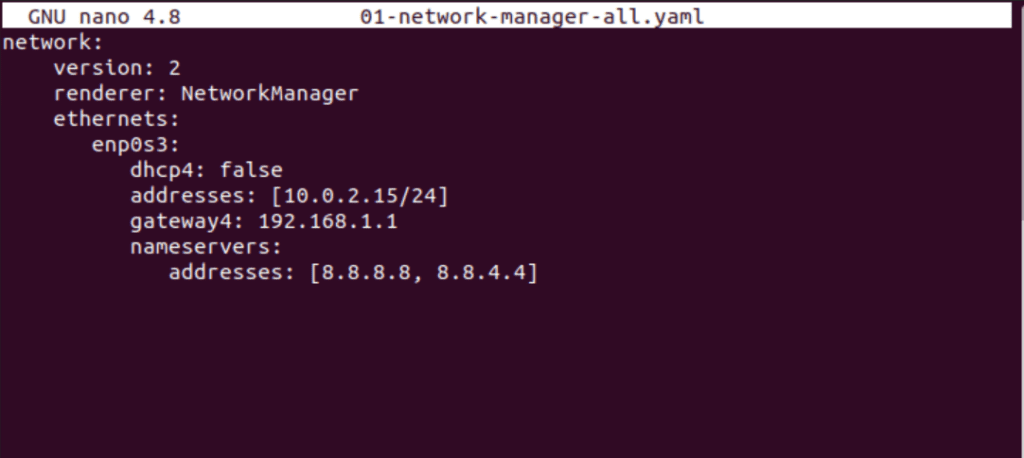 How to set DNS name servers on Ubuntu Linux?