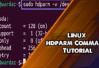 Linux hdparm Command Tutorial
