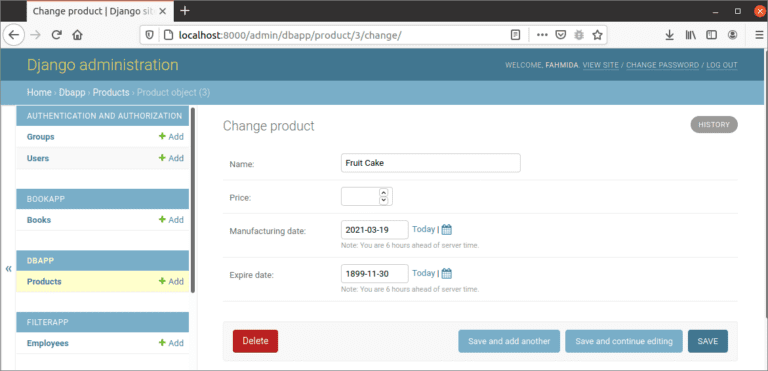 Use Of Default Value Of NULL In Django Model