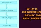 What is the difference: .bashrc and bash_profile?