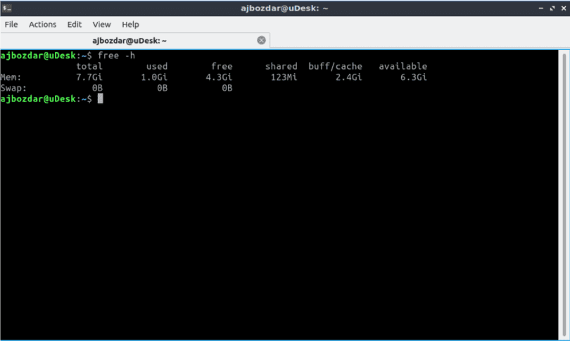 how-to-check-swap-memory-in-linux