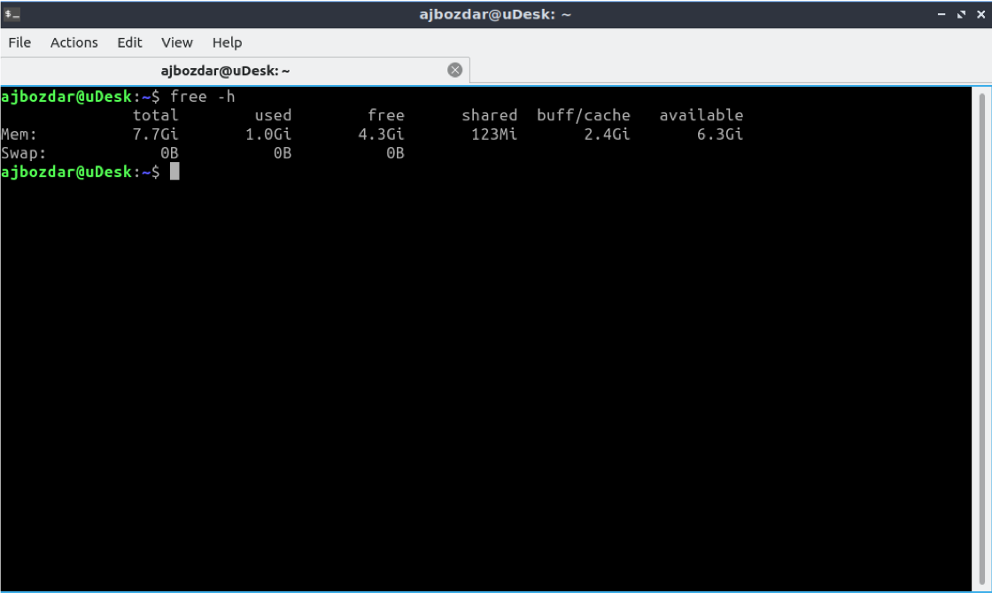 how-to-check-swap-space-in-linux