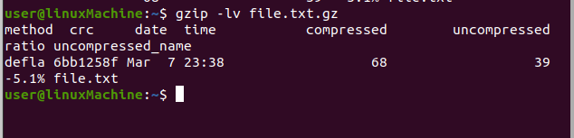 Как установить gzip linux