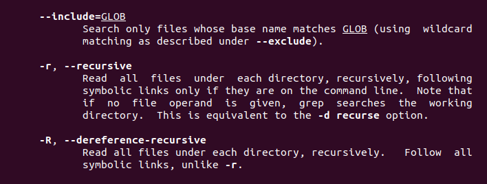 How To Use Grep Recursively?