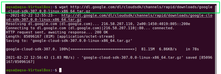 Wget tar gz