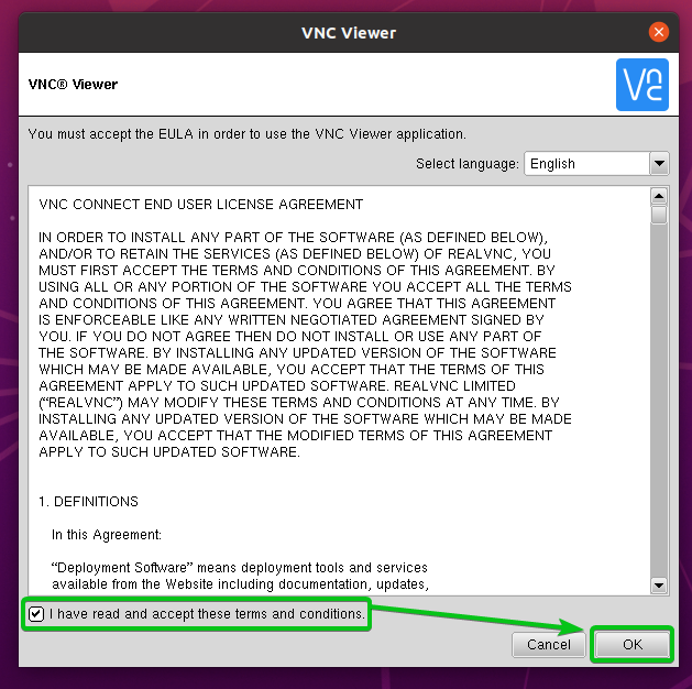 how to open vnc viewer in linux