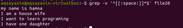 grep unique lines