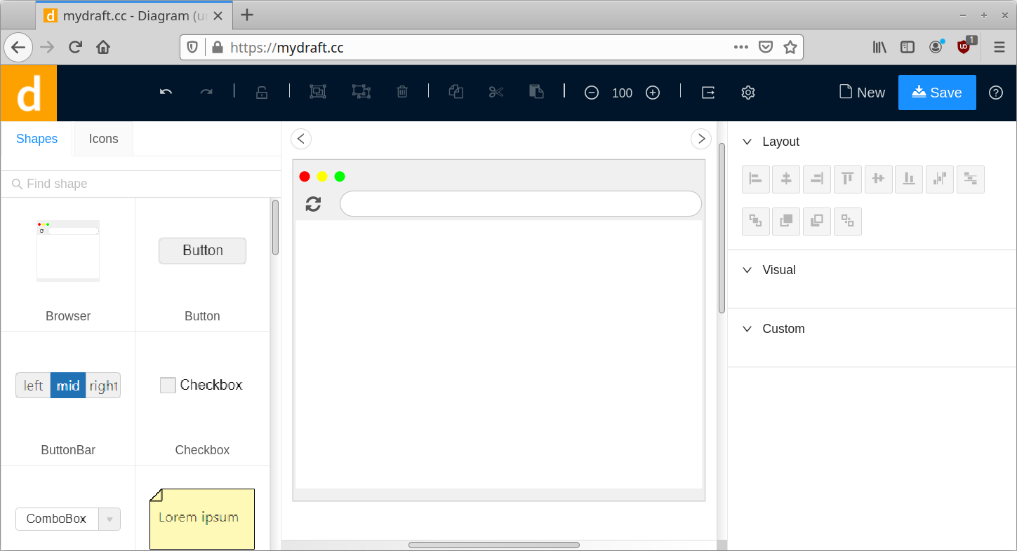 ui wireframe tools linux