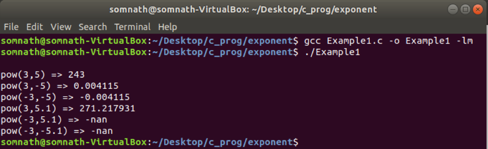 How Do You Write an Exponent in C?