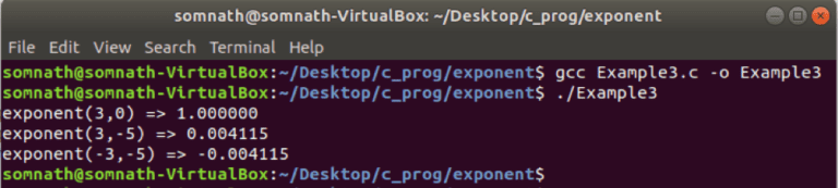 How Do You Write an Exponent in C?