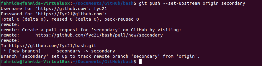 git set upstream consol