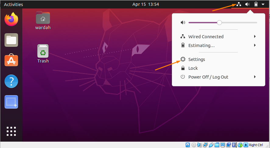 Ubuntu 20.04 настройки